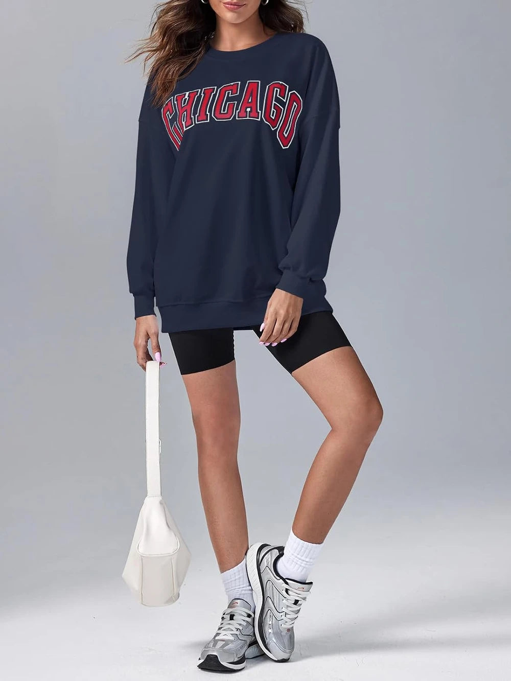 Los Angeles Oversized Crewneck Sweatshirt