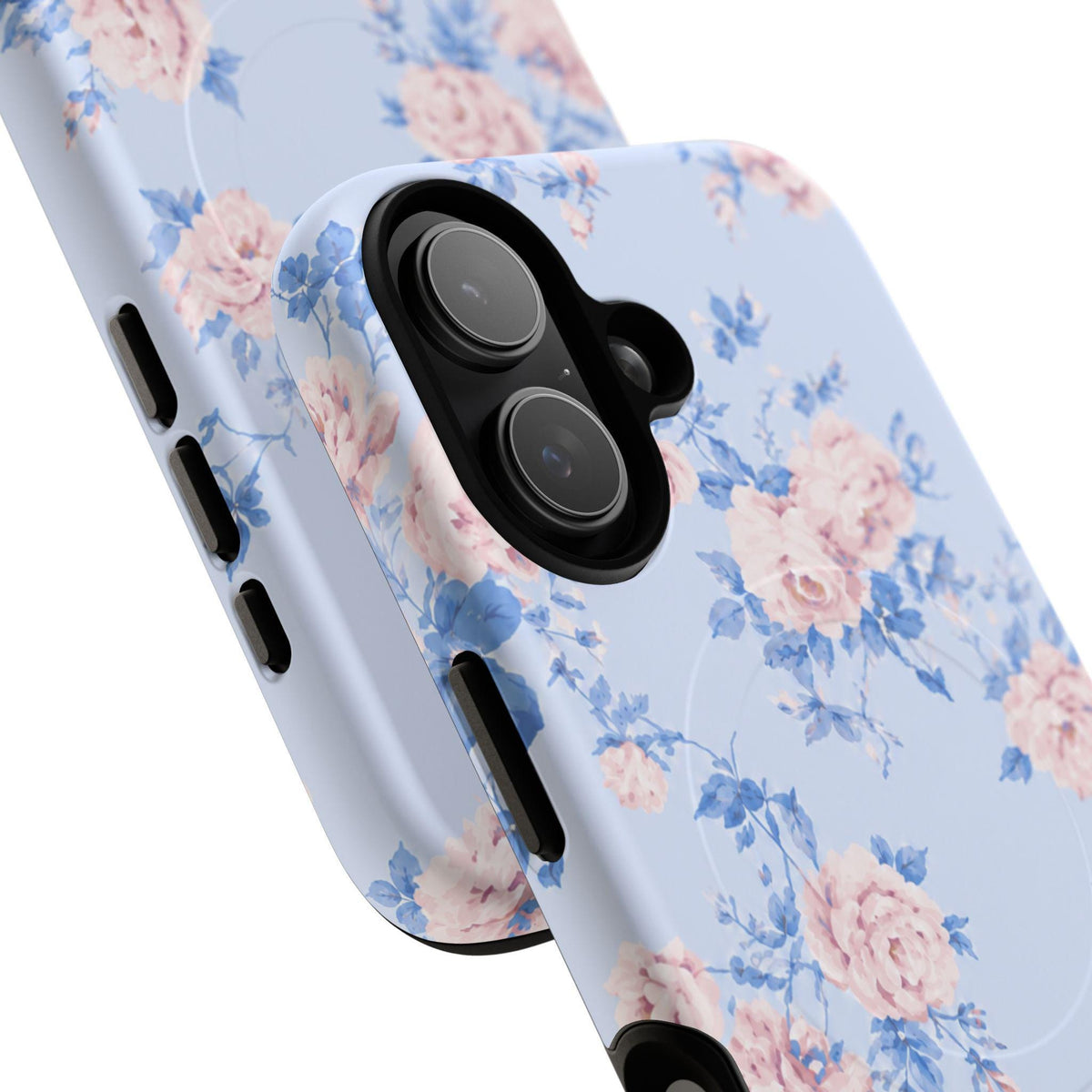 Blue Floral Tough Magnetic Cases