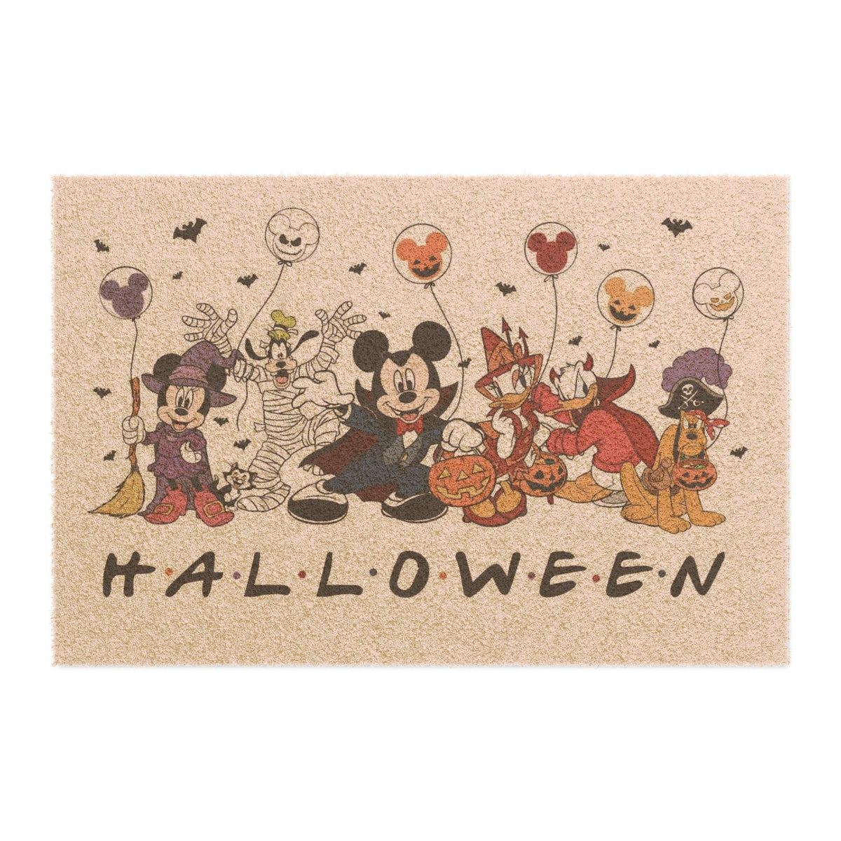 Character Themed Halloween Doormat