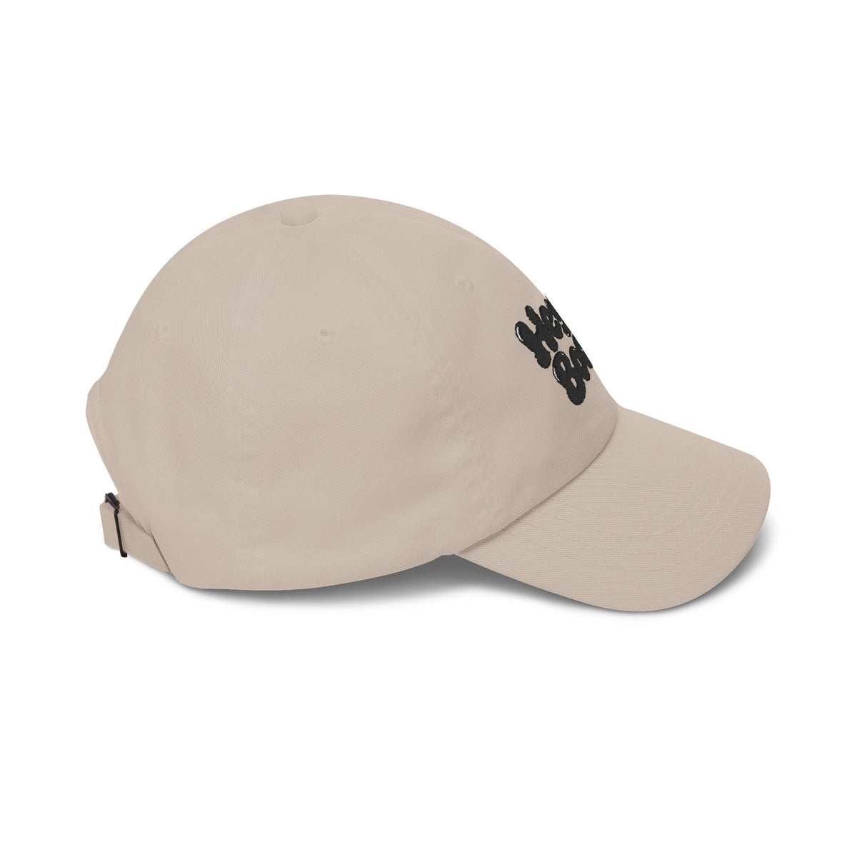 Hey Boo Ghost Dad Cap — Cute Halloween Embroidered Baseball Hat