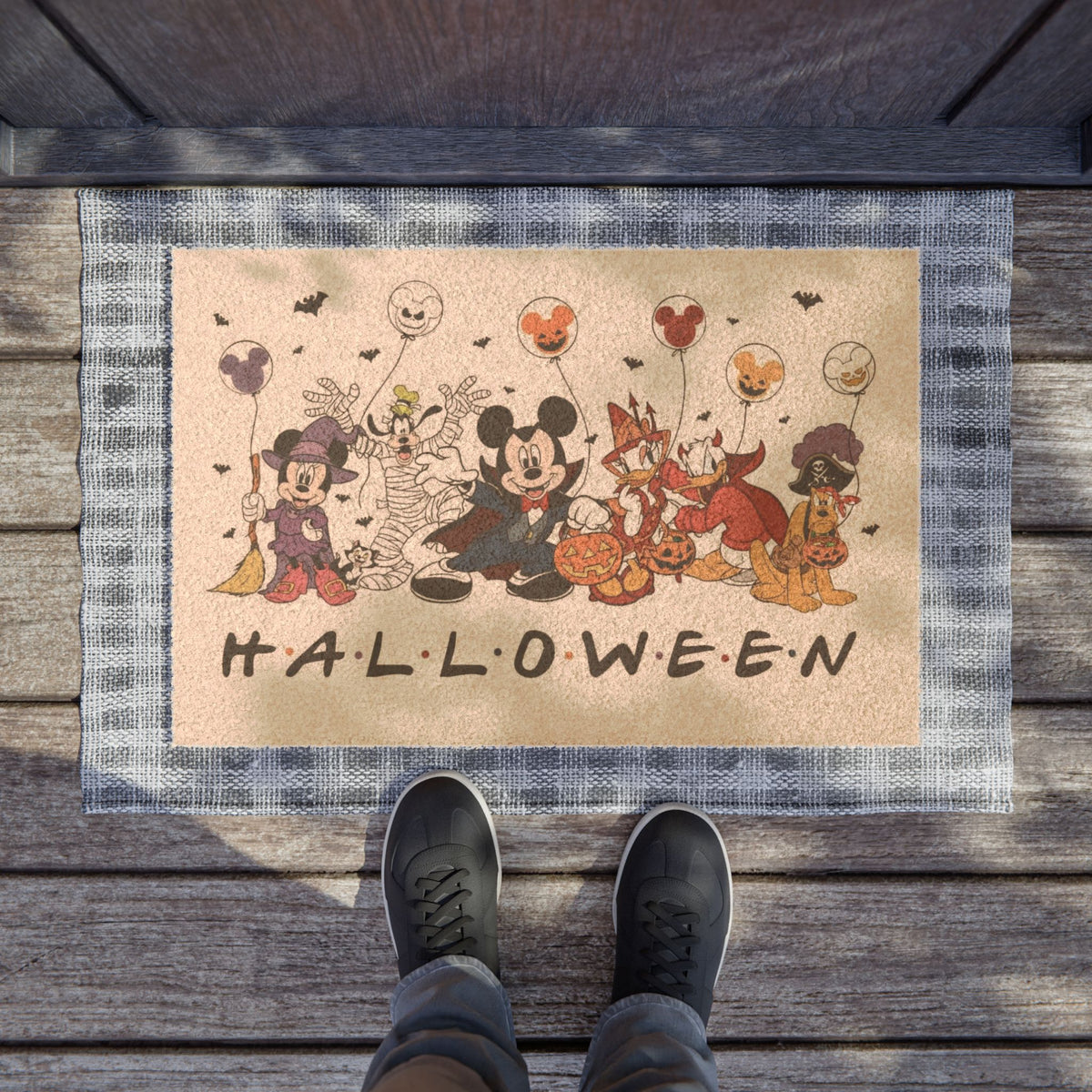 Character Themed Halloween Doormat