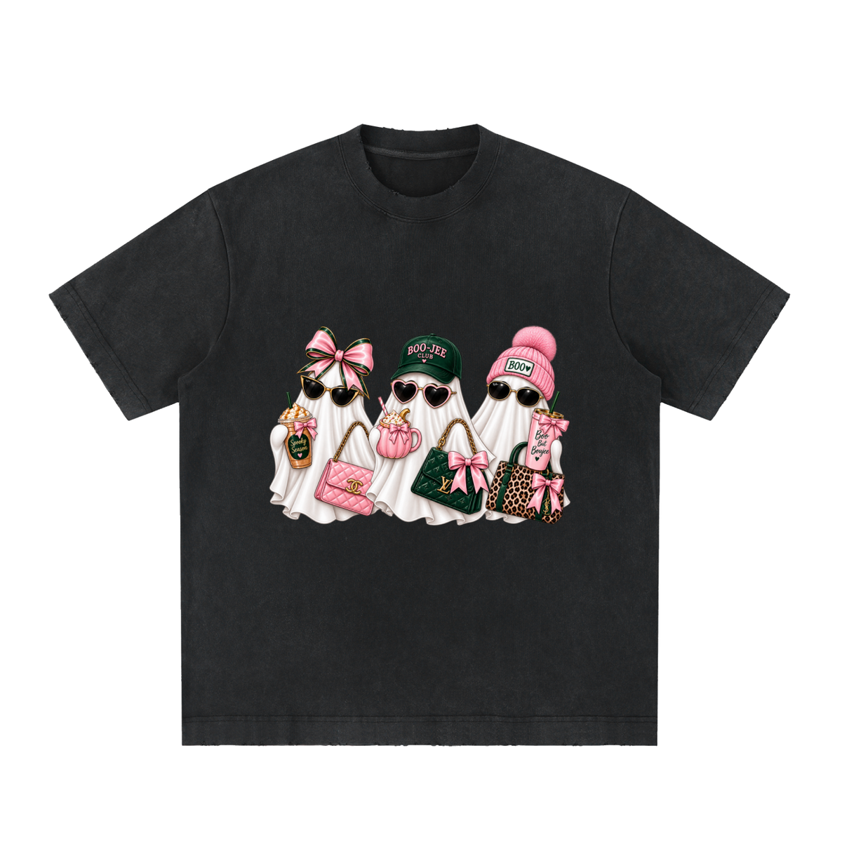 Heavyweight Vintage Washed Frayed T-Shirt