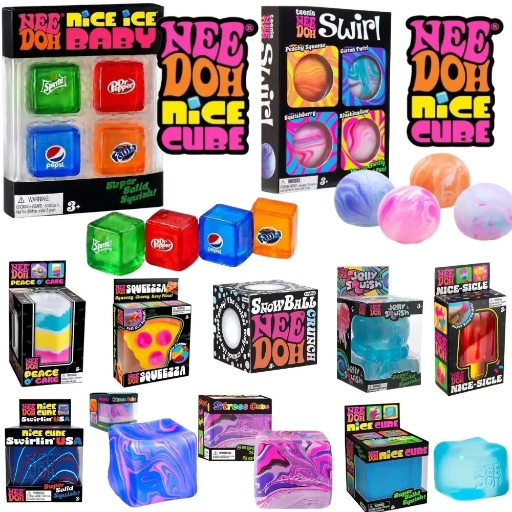 Squishy Sensory Stress Relief Cube
