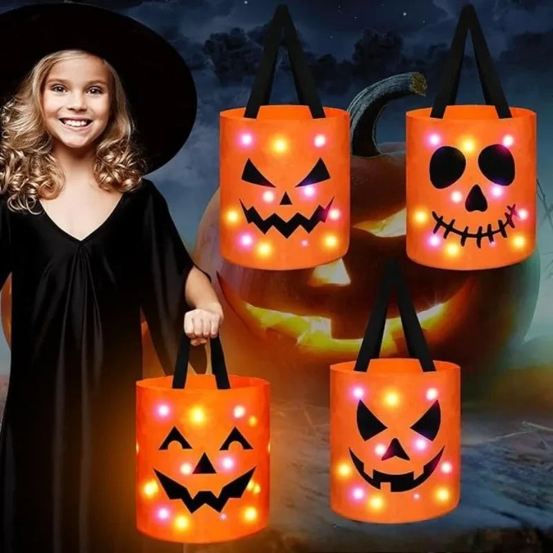 Halloween Pumpkin Tote Bag