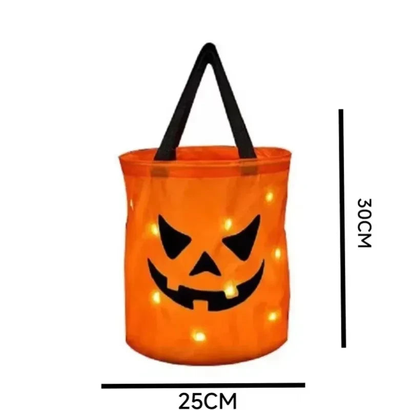 Halloween Pumpkin Tote Bag
