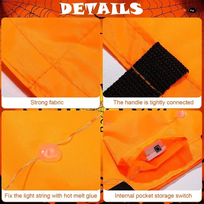 Halloween Pumpkin Tote Bag