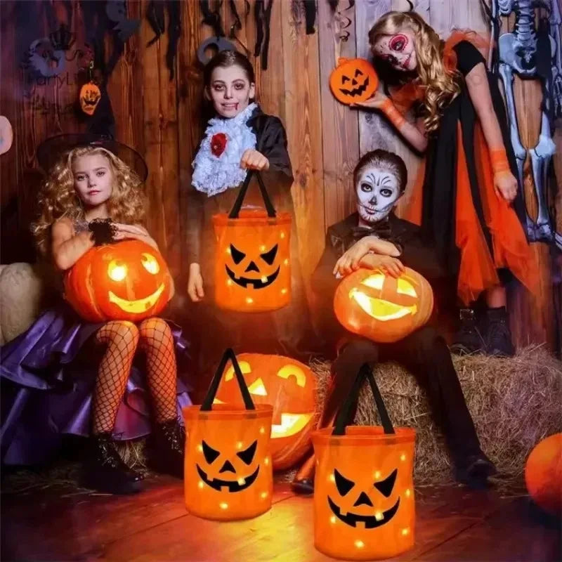 Halloween Pumpkin Tote Bag