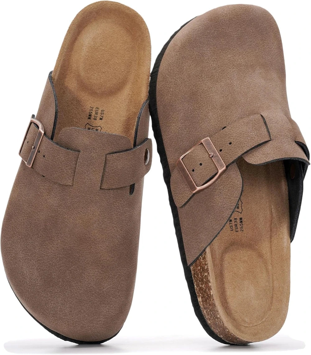 Project Cloud Leather Clogs