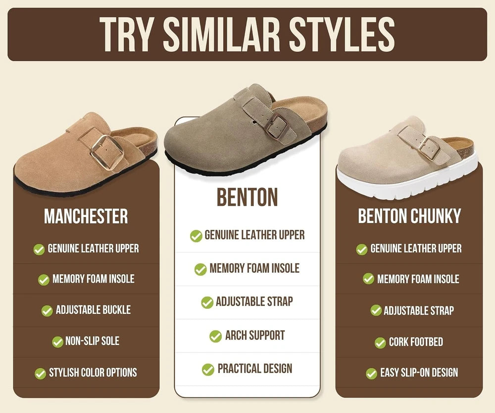 Project Cloud Leather Clogs