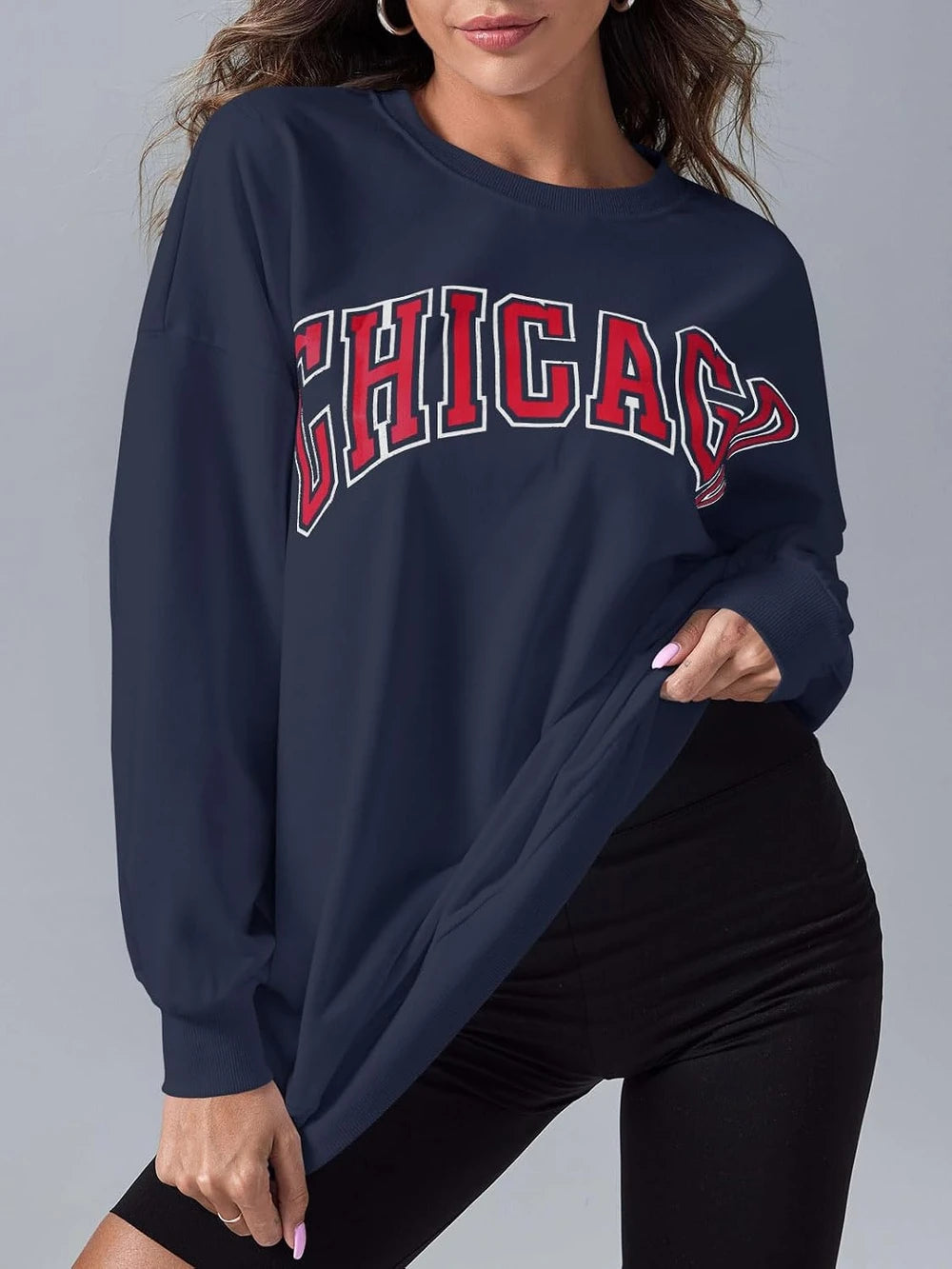 Los Angeles Oversized Crewneck Sweatshirt