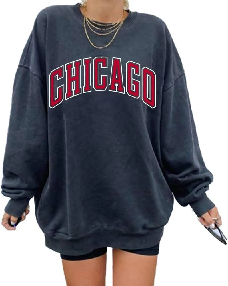 Los Angeles Oversized Crewneck Sweatshirt
