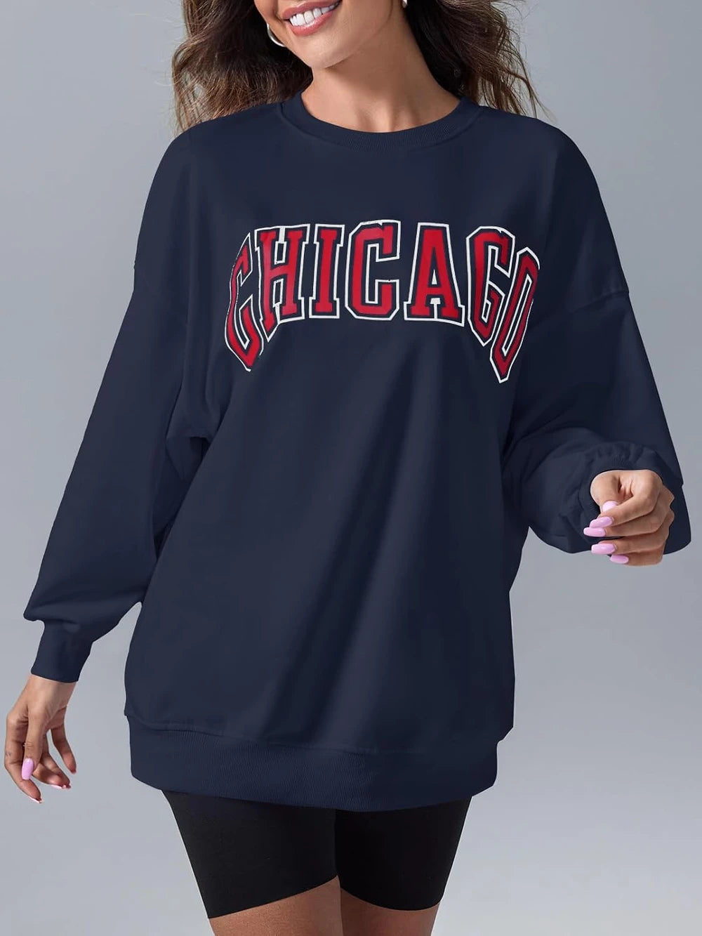 Los Angeles Oversized Crewneck Sweatshirt
