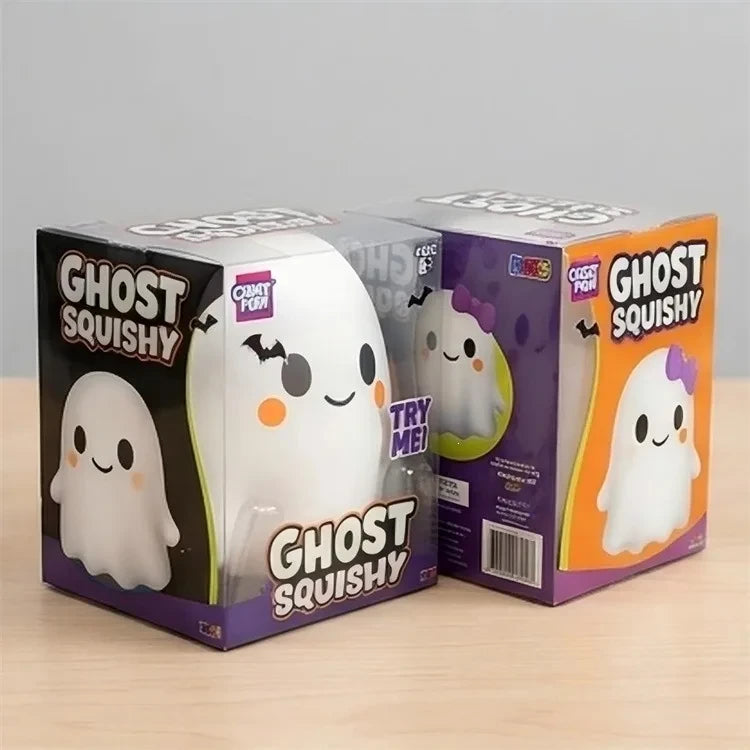 Soft Purple Ghost Squishy Toy