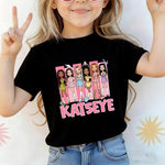 Kids Music Singer Cartoon T-Shirt