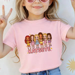 Kids Music Singer Cartoon T-Shirt