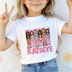 Kids Music Singer Cartoon T-Shirt