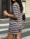Striped Cotton Knit Lounge Set