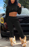 Cozy Fleece Sweatsuit Set