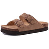 Genuine Suede Slip-On Clogs