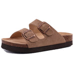 Genuine Suede Slip-On Clogs