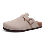 Genuine Suede Slip-On Clogs