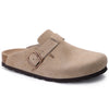 Genuine Suede Slip-On Clogs