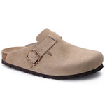 Genuine Suede Slip-On Clogs