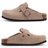 Genuine Suede Slip-On Clogs