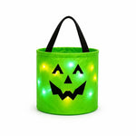 LED Light Up Pumpkin Candy Bag