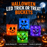LED Light Up Pumpkin Candy Bag