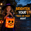 LED Light Up Pumpkin Candy Bag