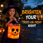 LED Light Up Pumpkin Candy Bag