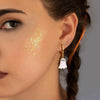 Spooky Ghost Hoop Earrings