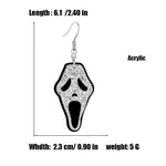 Spooky Skeleton Drop Earrings