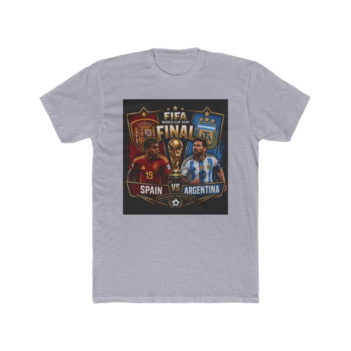 Unisex Cotton Crew Tee