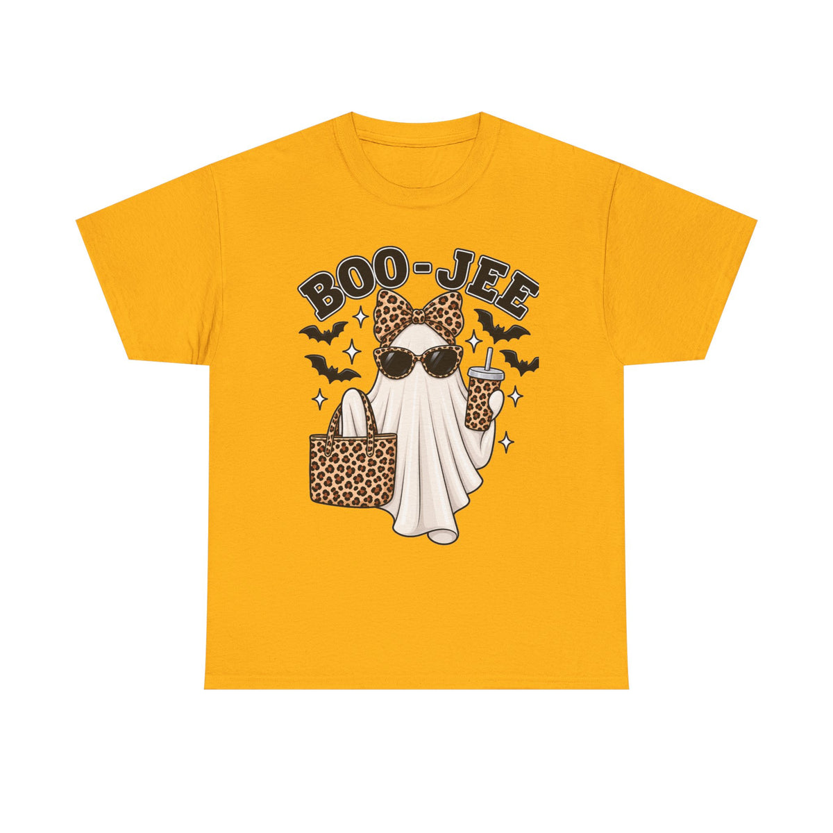 Boo-Jee Graphic Leopard T-Shirt