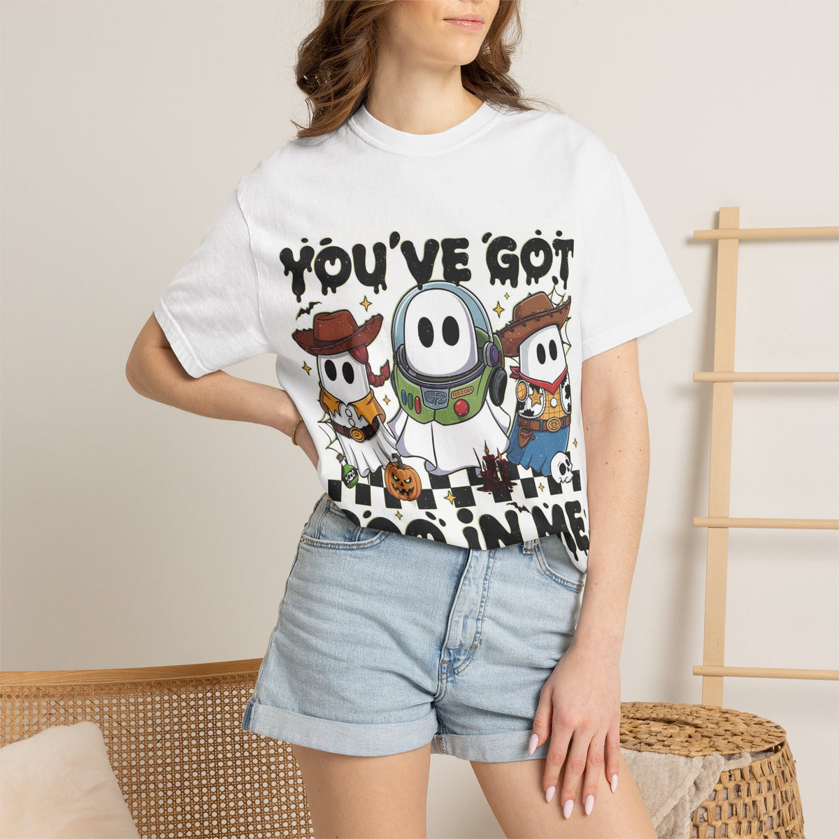 Halloween Character Boo Graphic Tee
