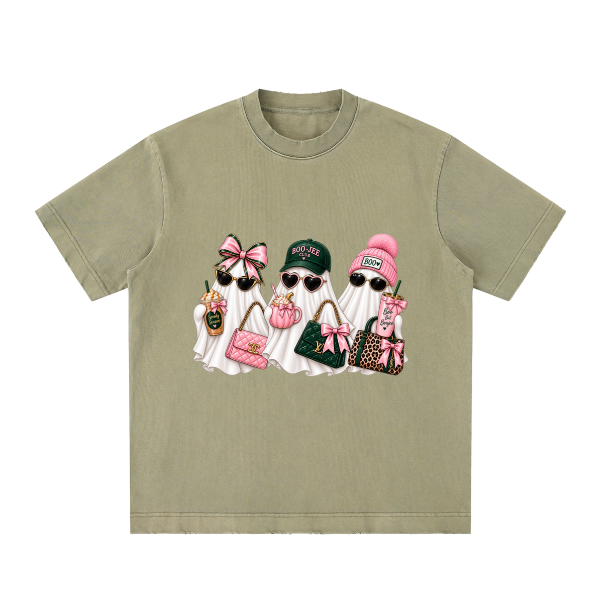 Heavyweight Vintage Washed Frayed T-Shirt