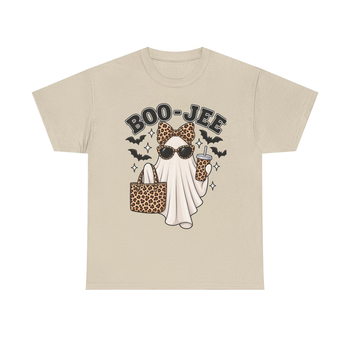 Boo-Jee Graphic Leopard T-Shirt
