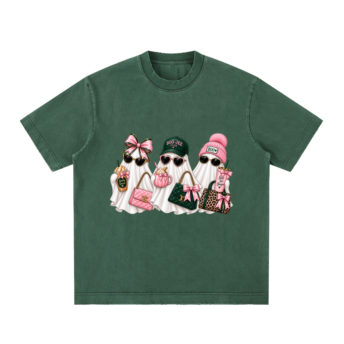 Heavyweight Vintage Washed Frayed T-Shirt