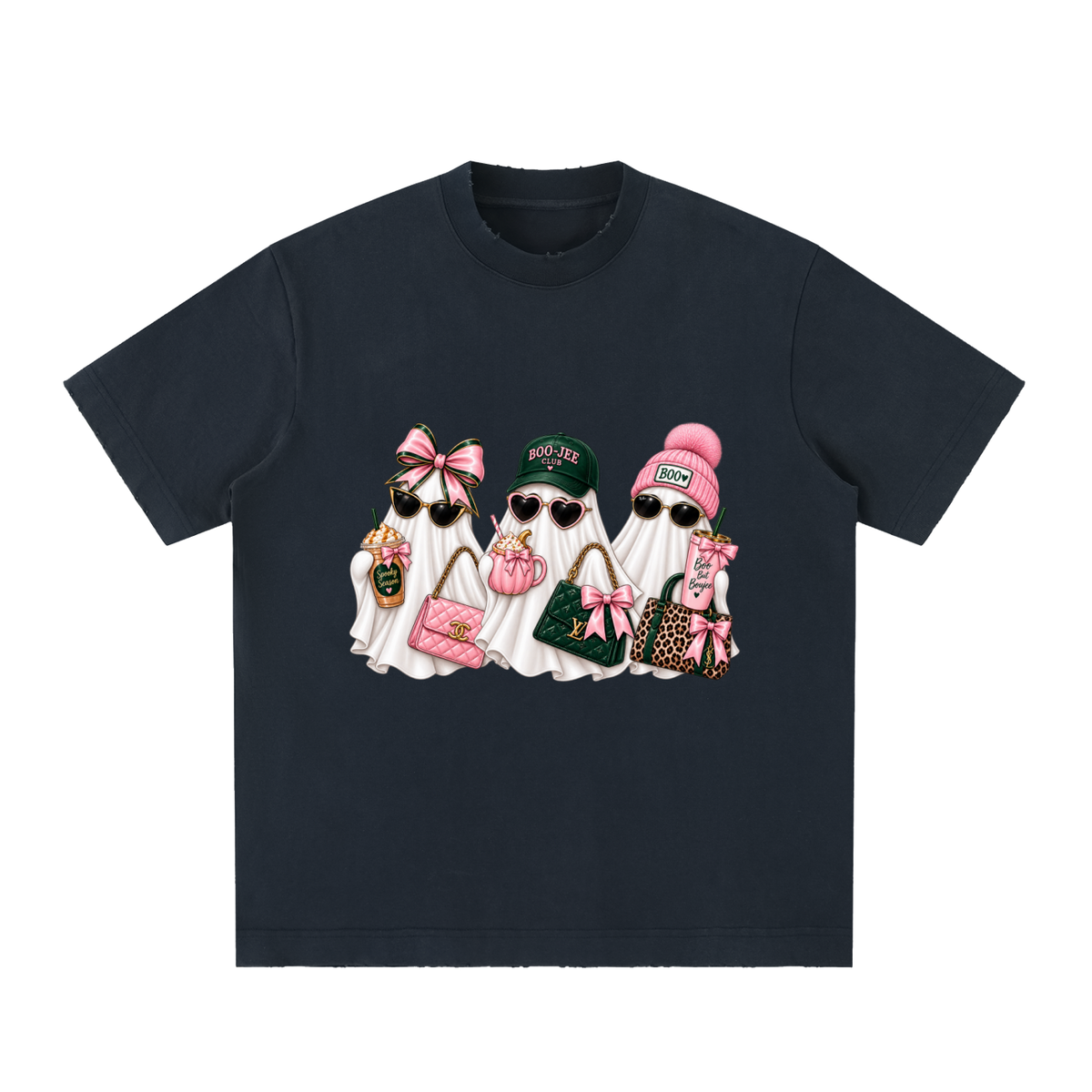 Heavyweight Vintage Washed Frayed T-Shirt