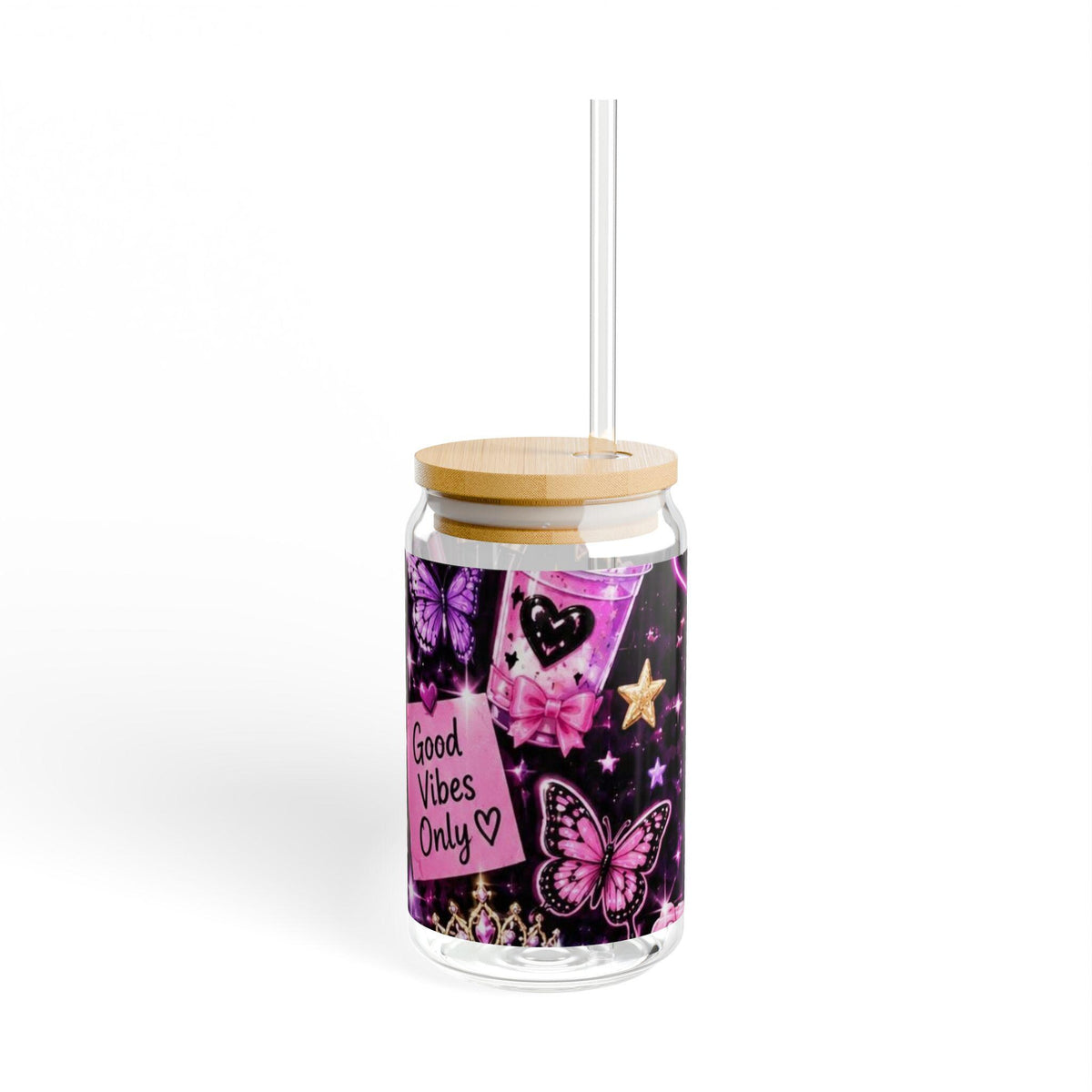Personalized Sipper Glass, 16oz