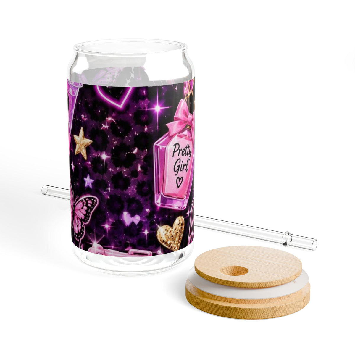 Personalized Sipper Glass, 16oz