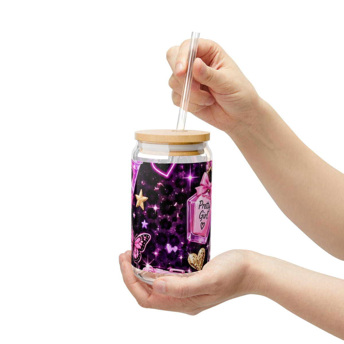 Personalized Sipper Glass, 16oz