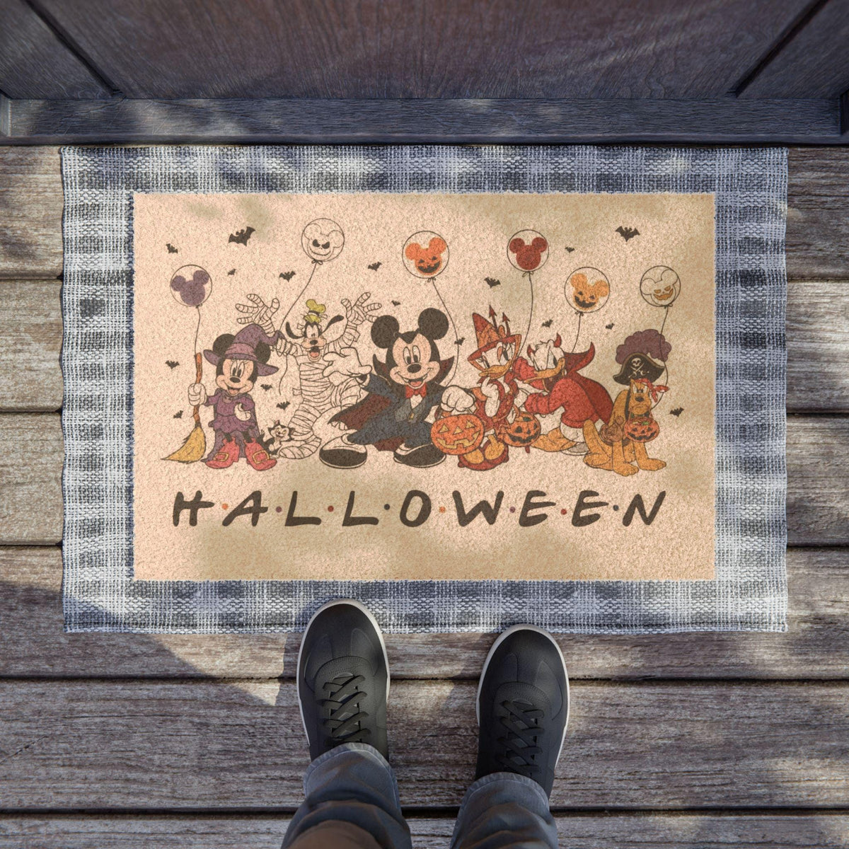 Character Themed Halloween Doormat