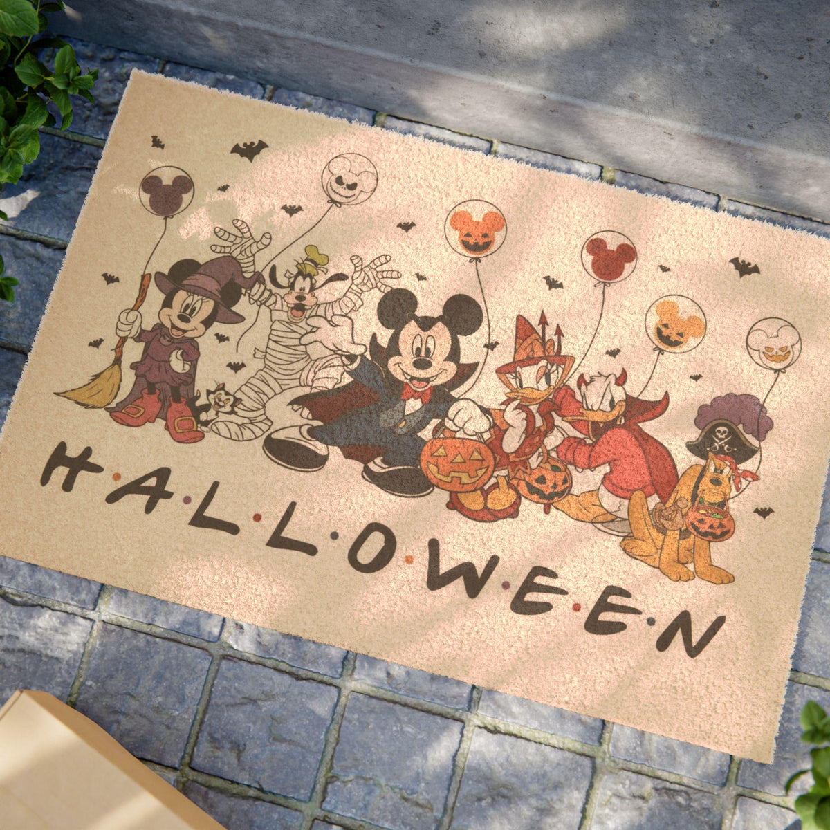 Character Themed Halloween Doormat