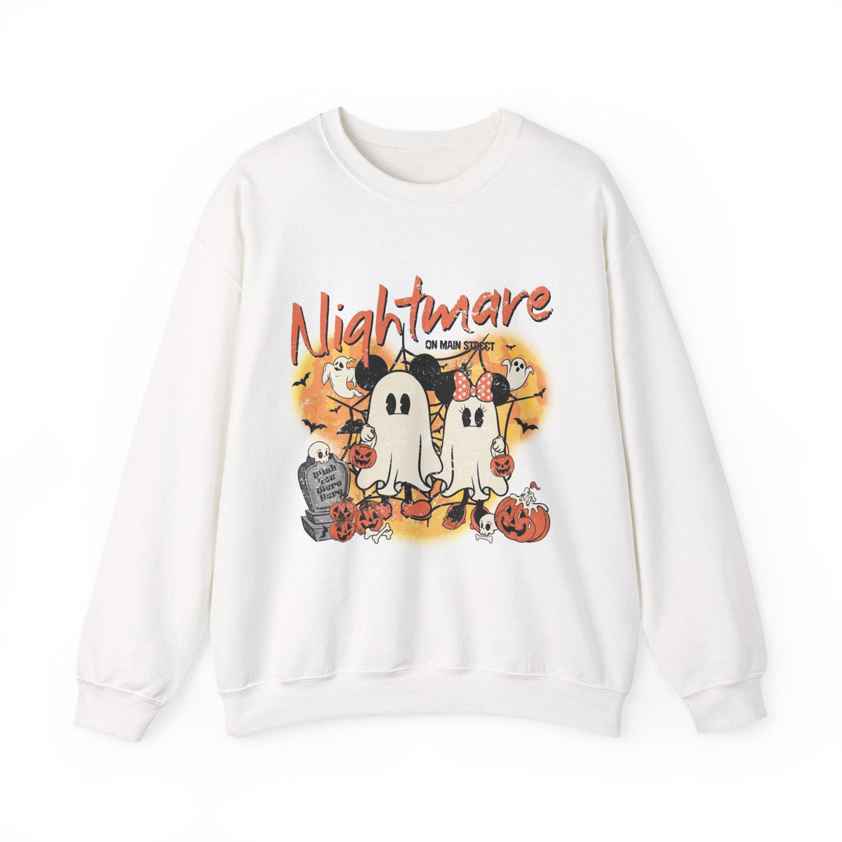 Fun Spooky Crewneck Sweatshirt, Themed Crewneck
