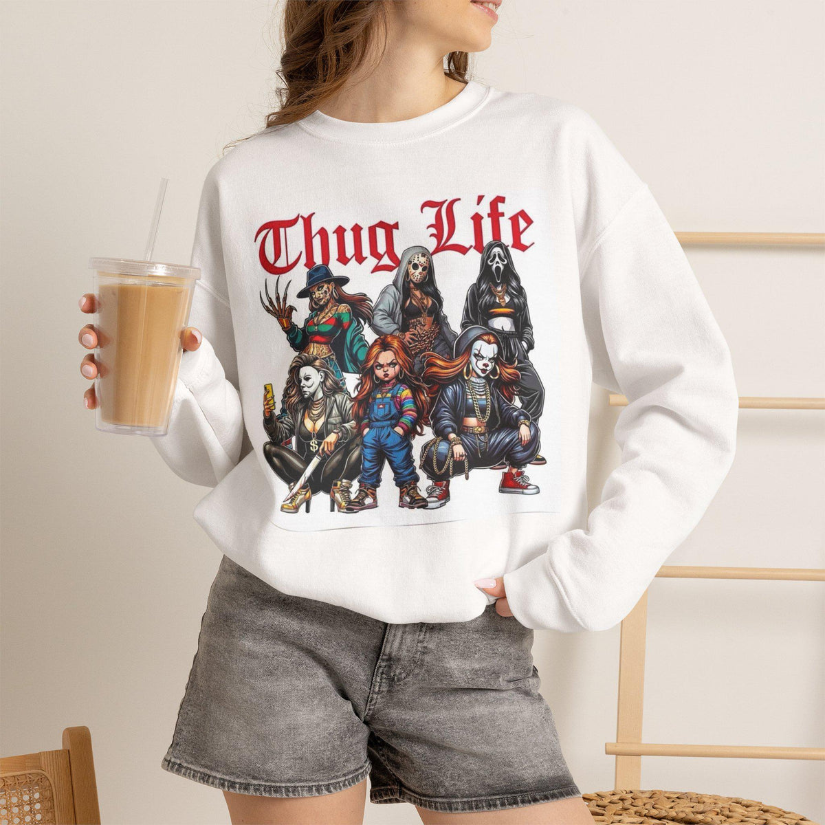 Spooky Themed Crewneck, Spook Sweatshirt