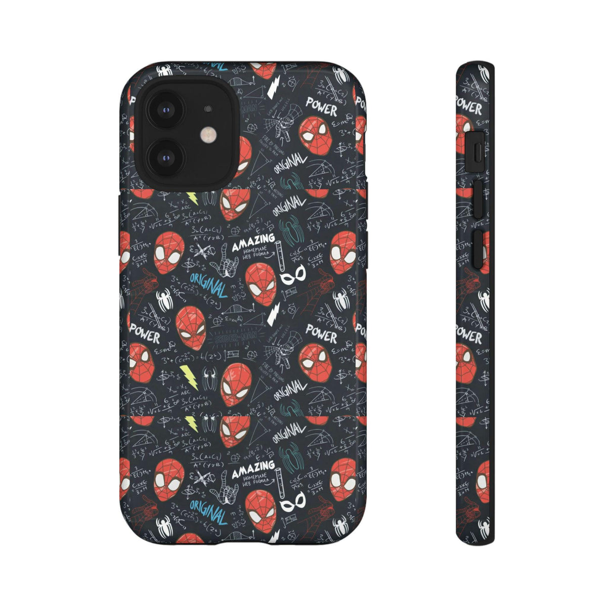 Custom Spider Phone Case: Polycarbonate TPU Protection (Matte/Glossy)