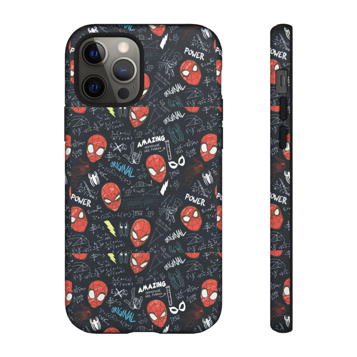 Custom Spider Phone Case: Polycarbonate TPU Protection (Matte/Glossy)